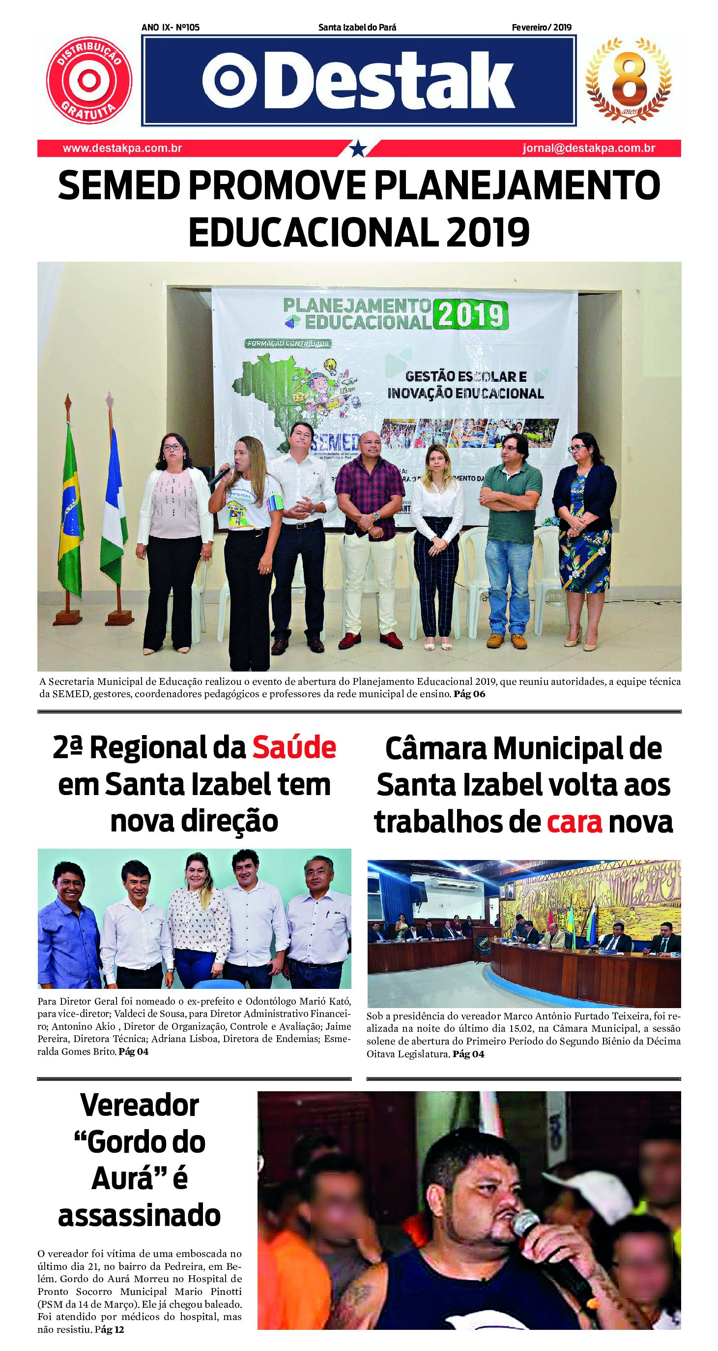 Edição Nº 105 — Fevereiro/2019