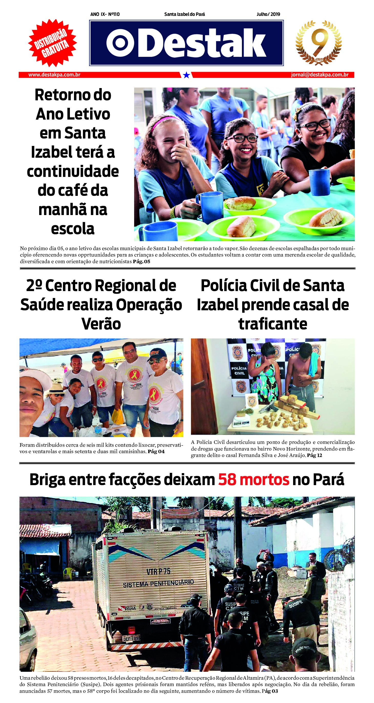 Edição Nº 110 — Julho/2019