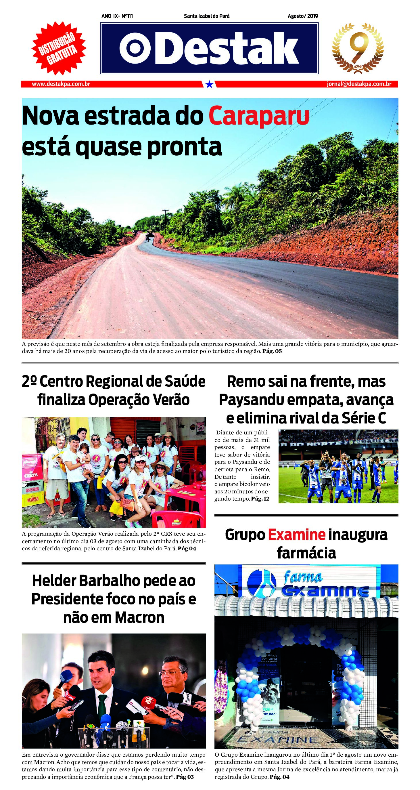 Edição Nº 111 — Agosto/2019