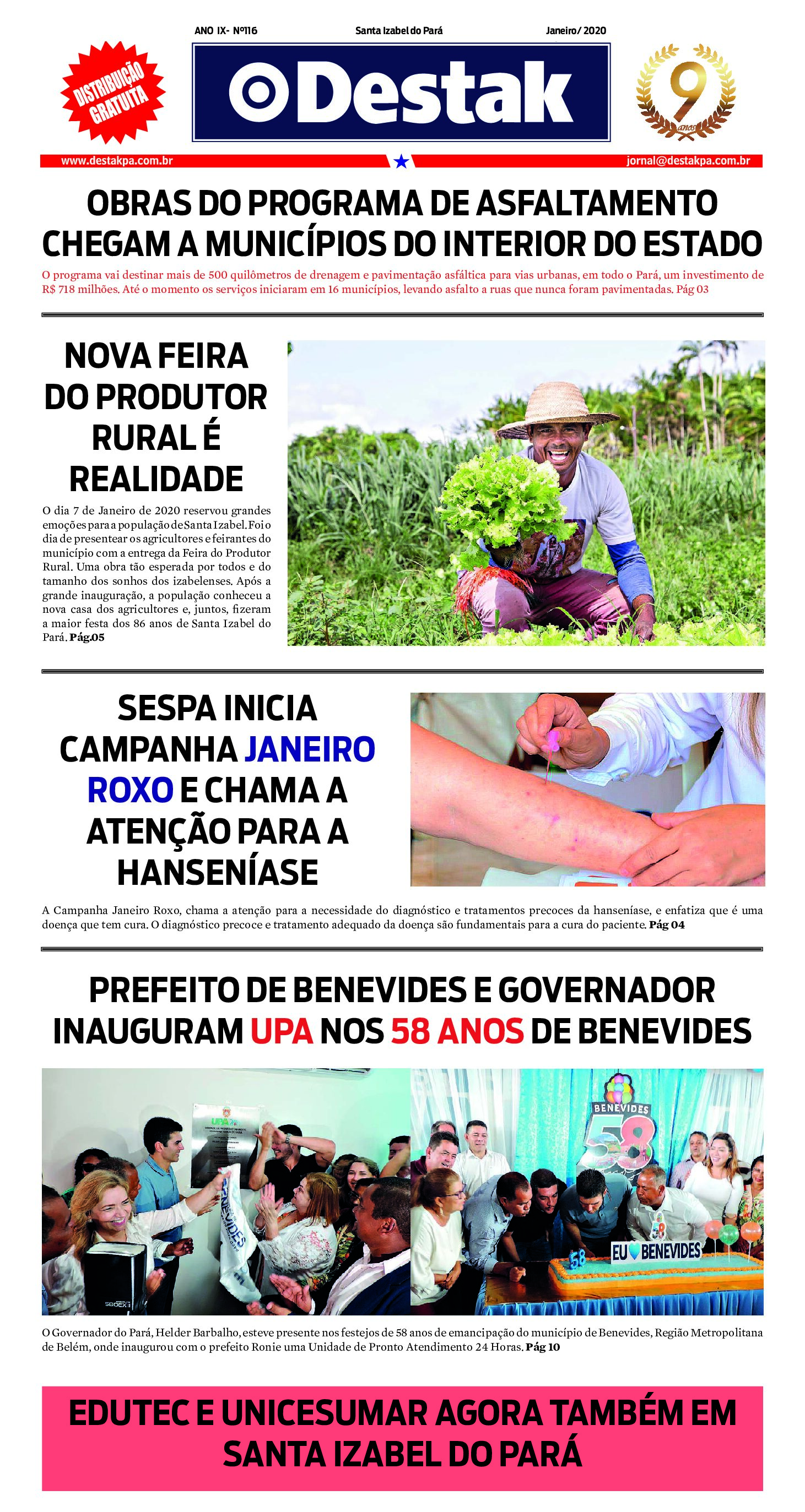 Edição Nº 116 — Janeiro/2020