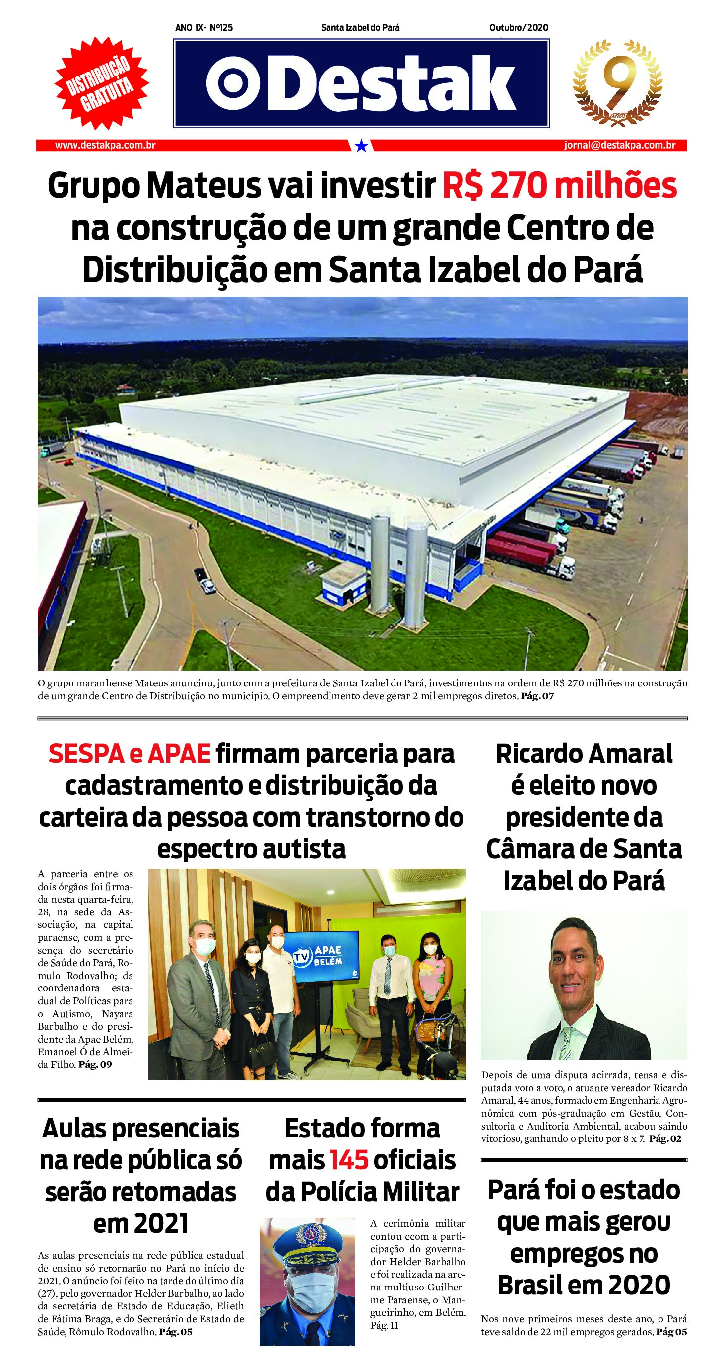 Edição Nº 125 — Outubro/2020