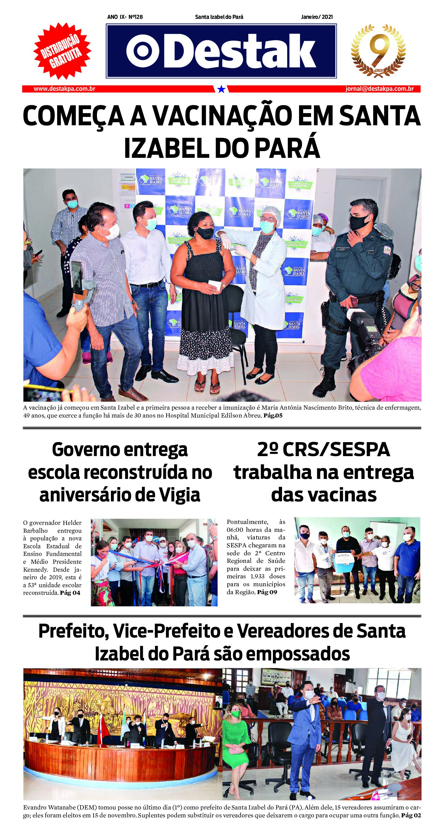 Edição Nº 128 — Janeiro/2021