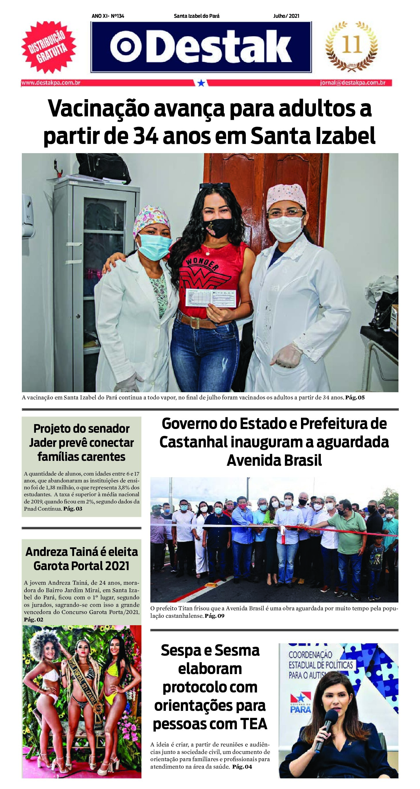 Edição Nº 134 — Julho/2021