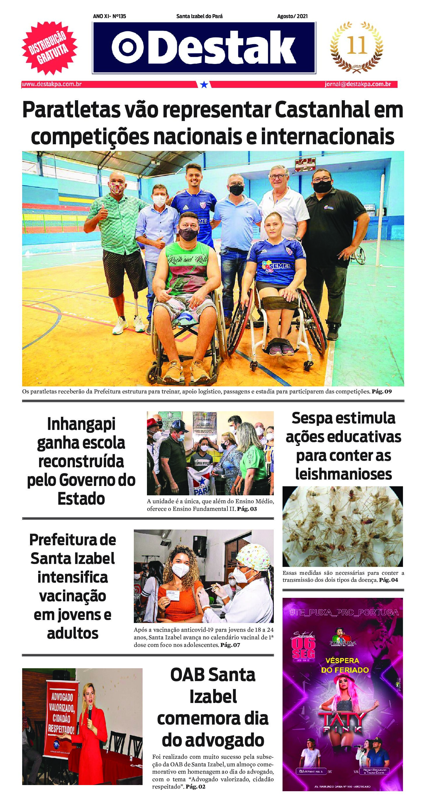 Edição Nº 135 — Agosto/2021