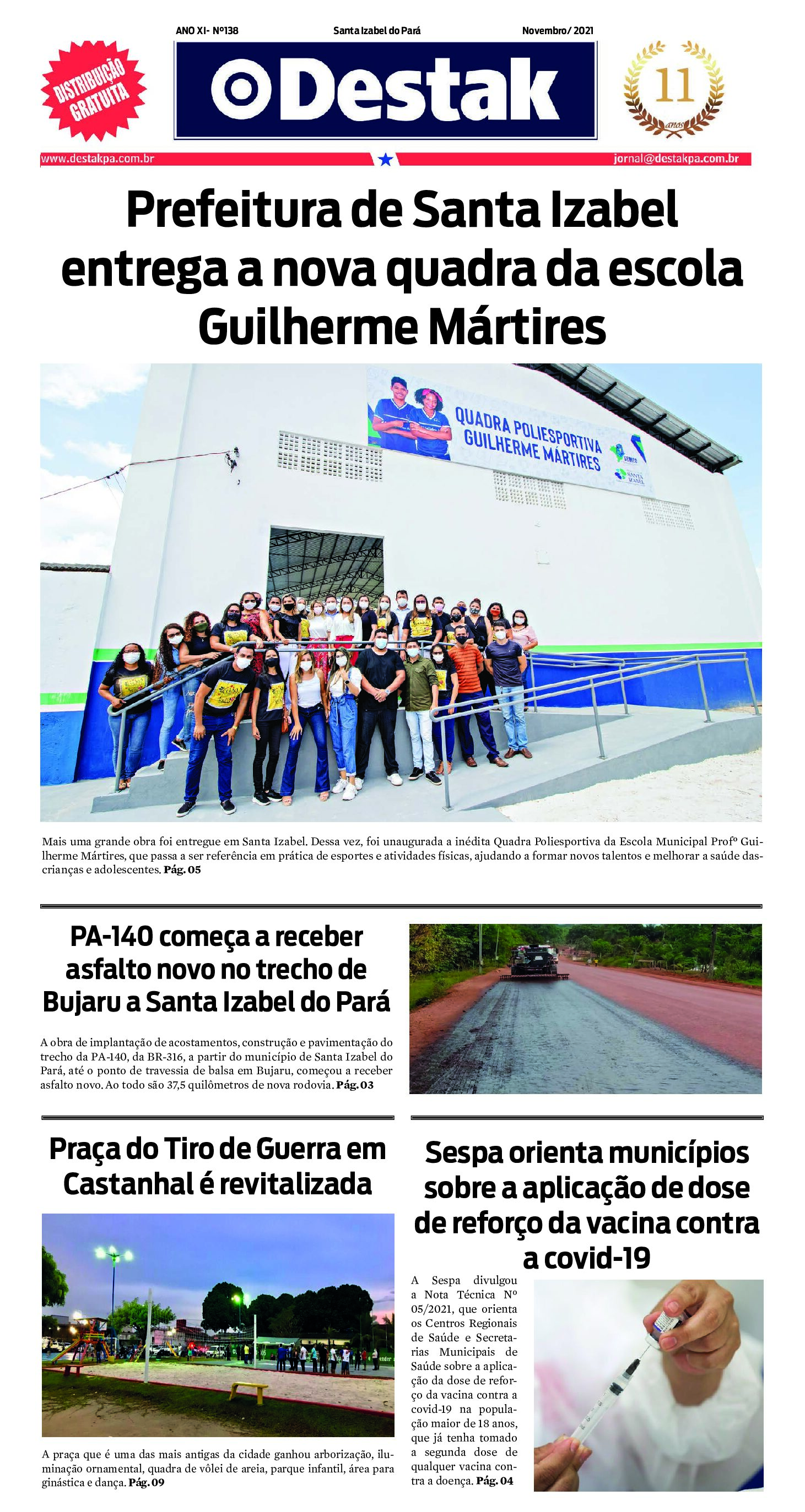 Edição Nº 138 — Novembro/2021