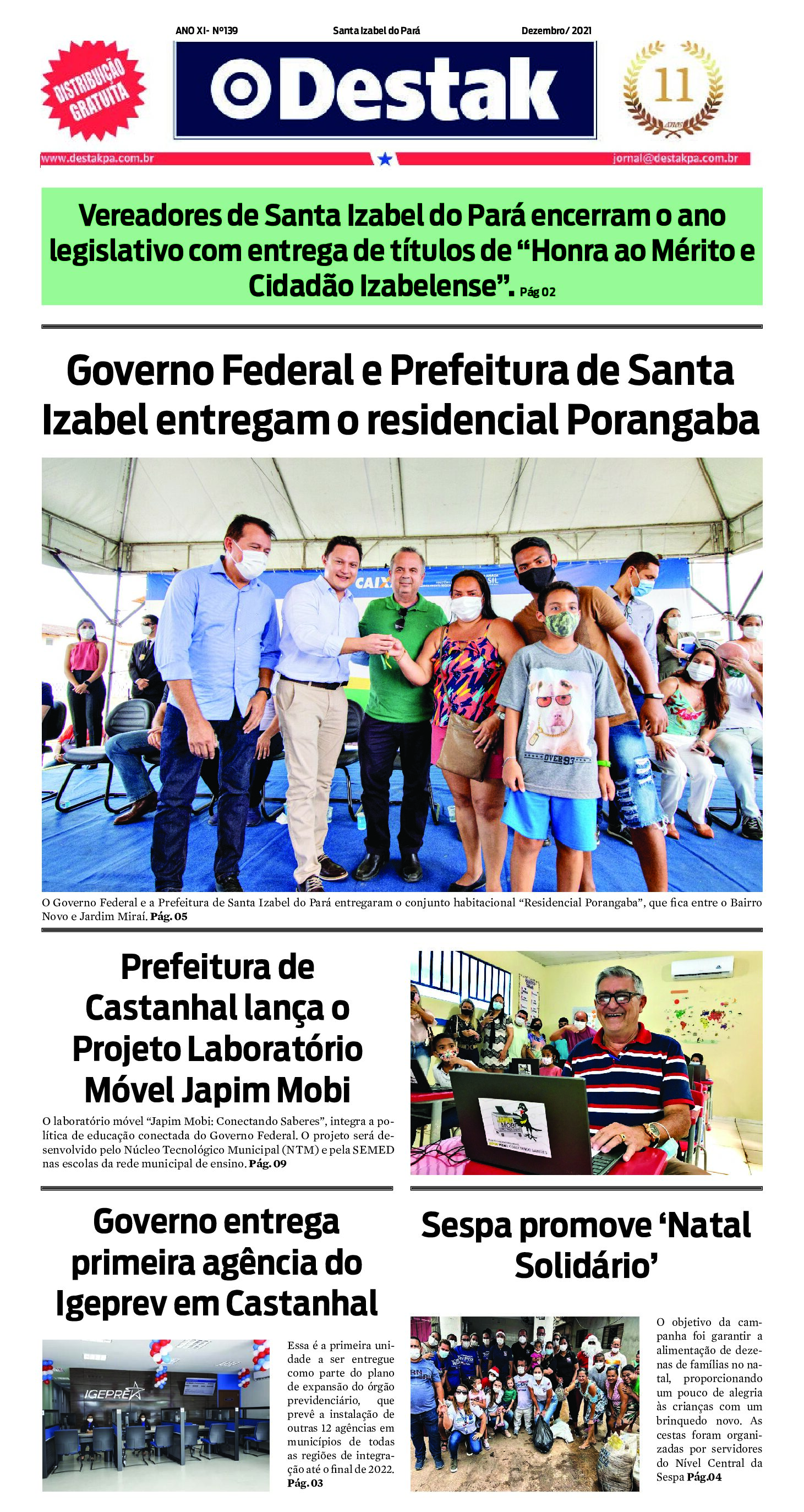 Edição Nº 139 — Dezembro/2021