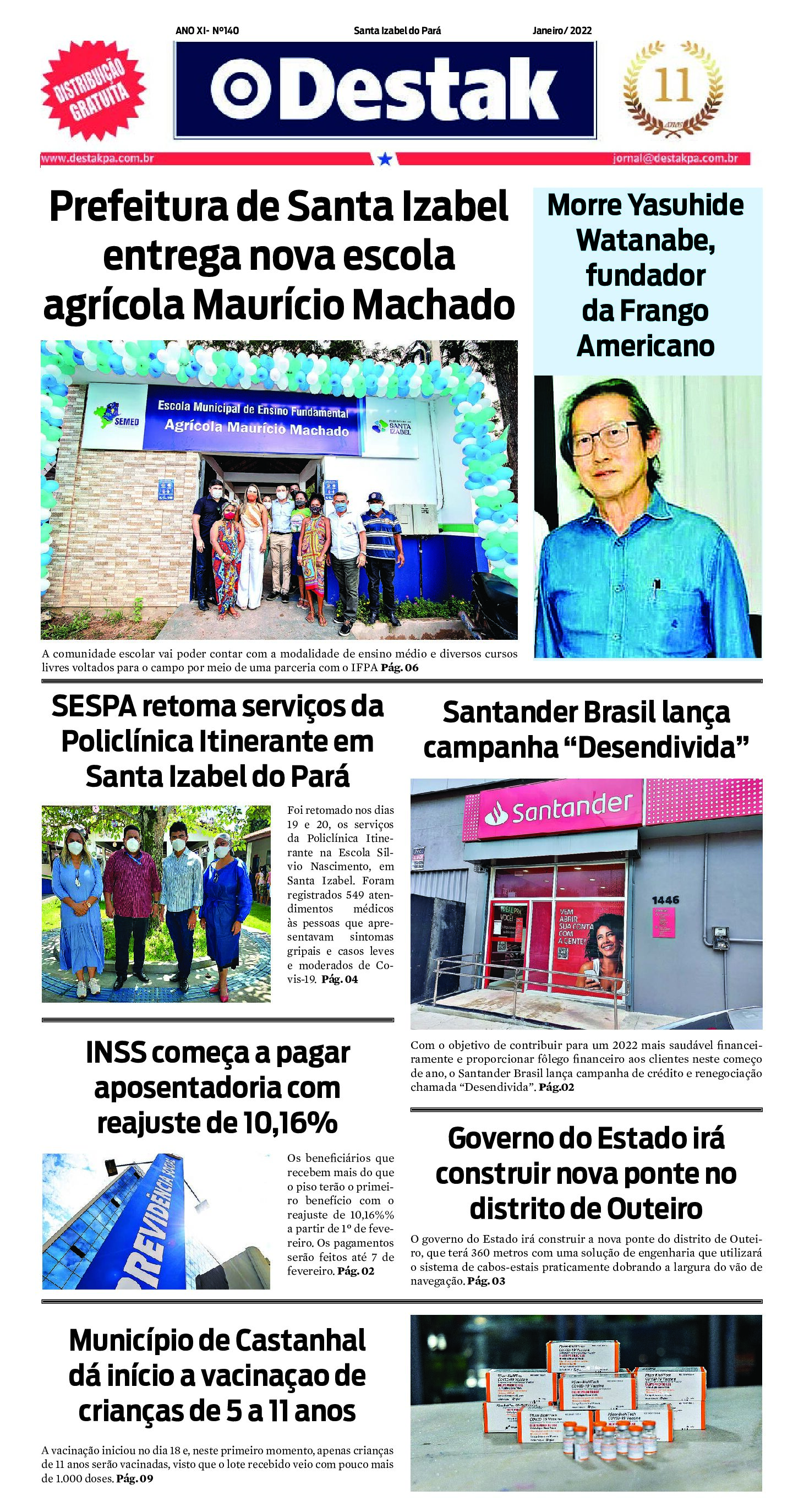 Edição Nº 140 — Janeiro/2022