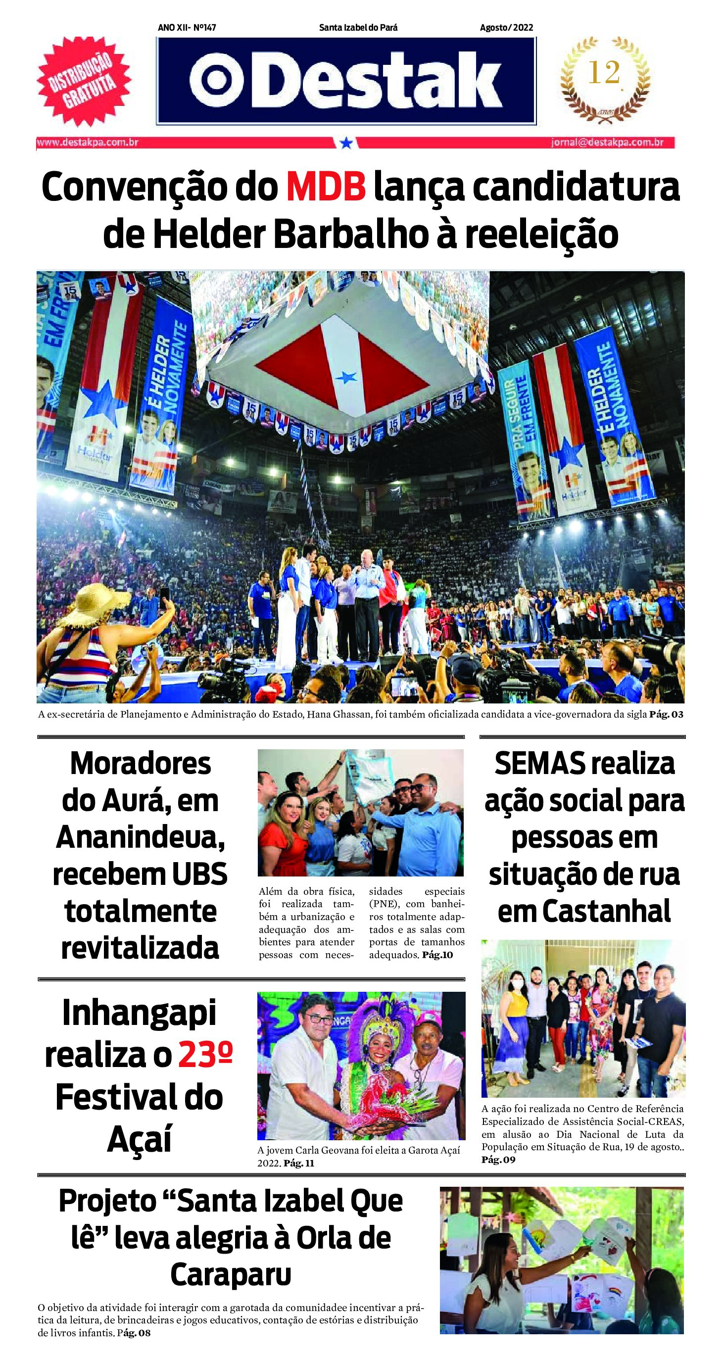 Edição Nº 147 — Agosto/2022