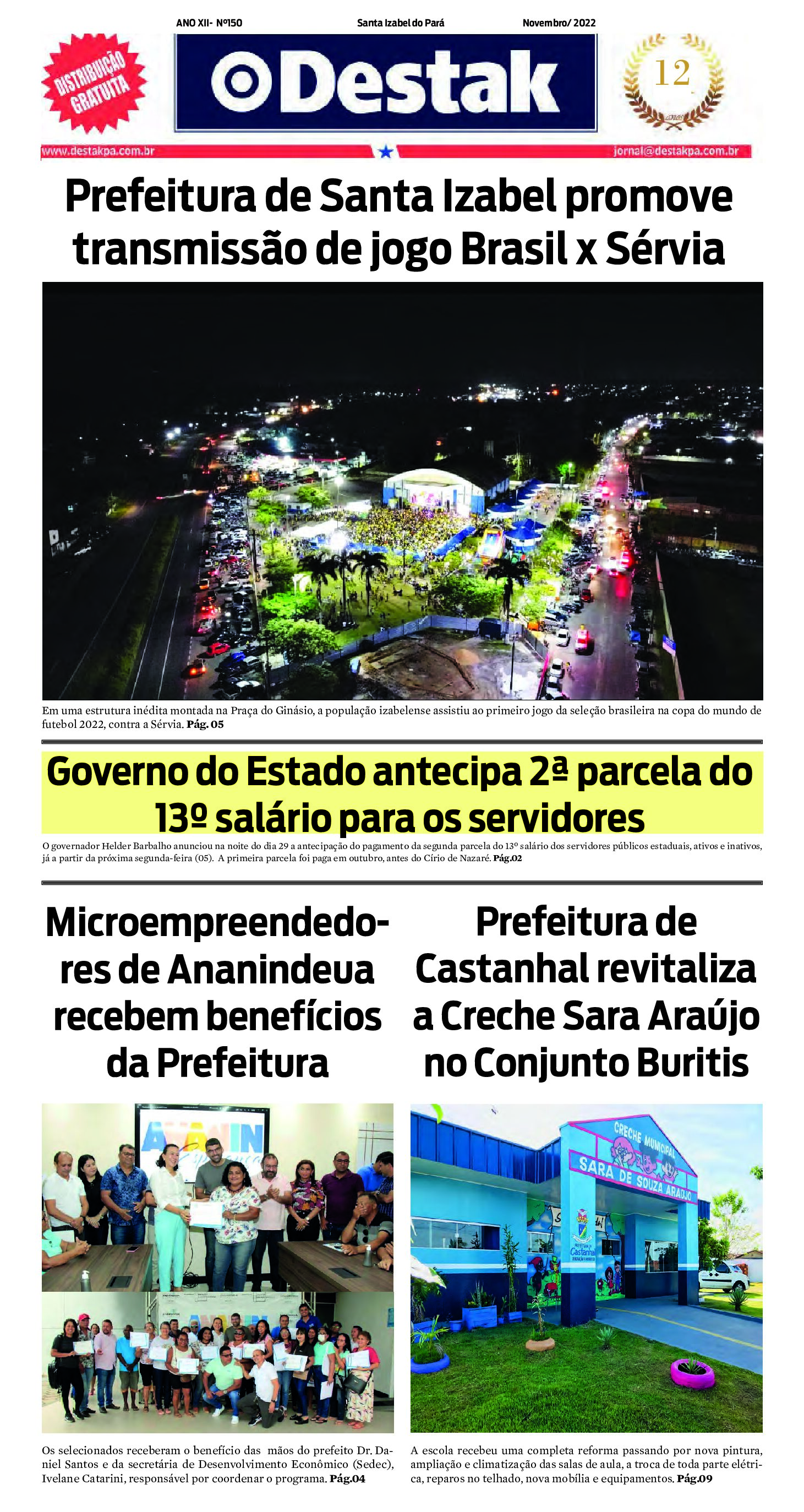 Edição Nº 150 — Novembro/2022