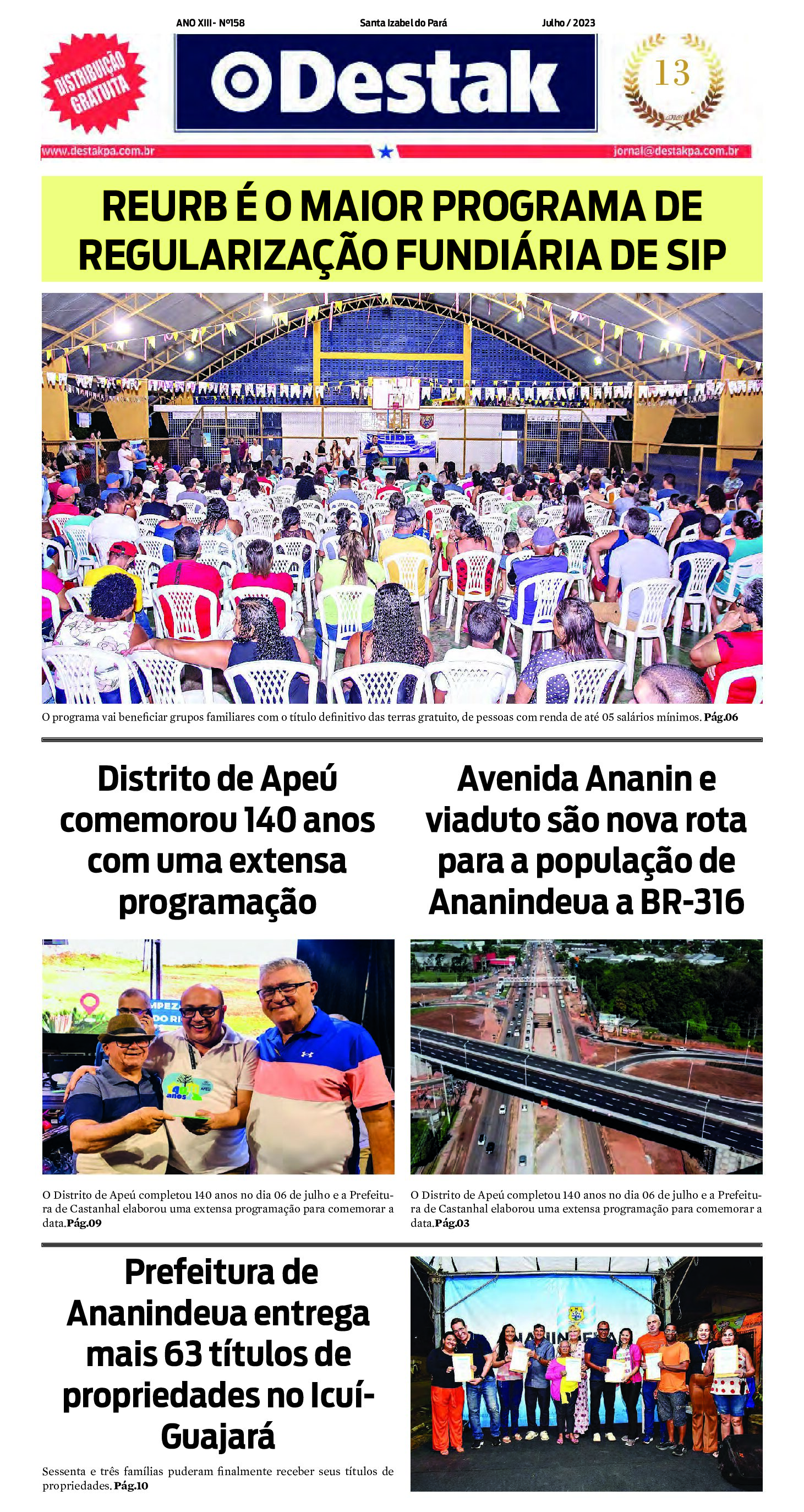 Edição Nº 158 — Julho/2023