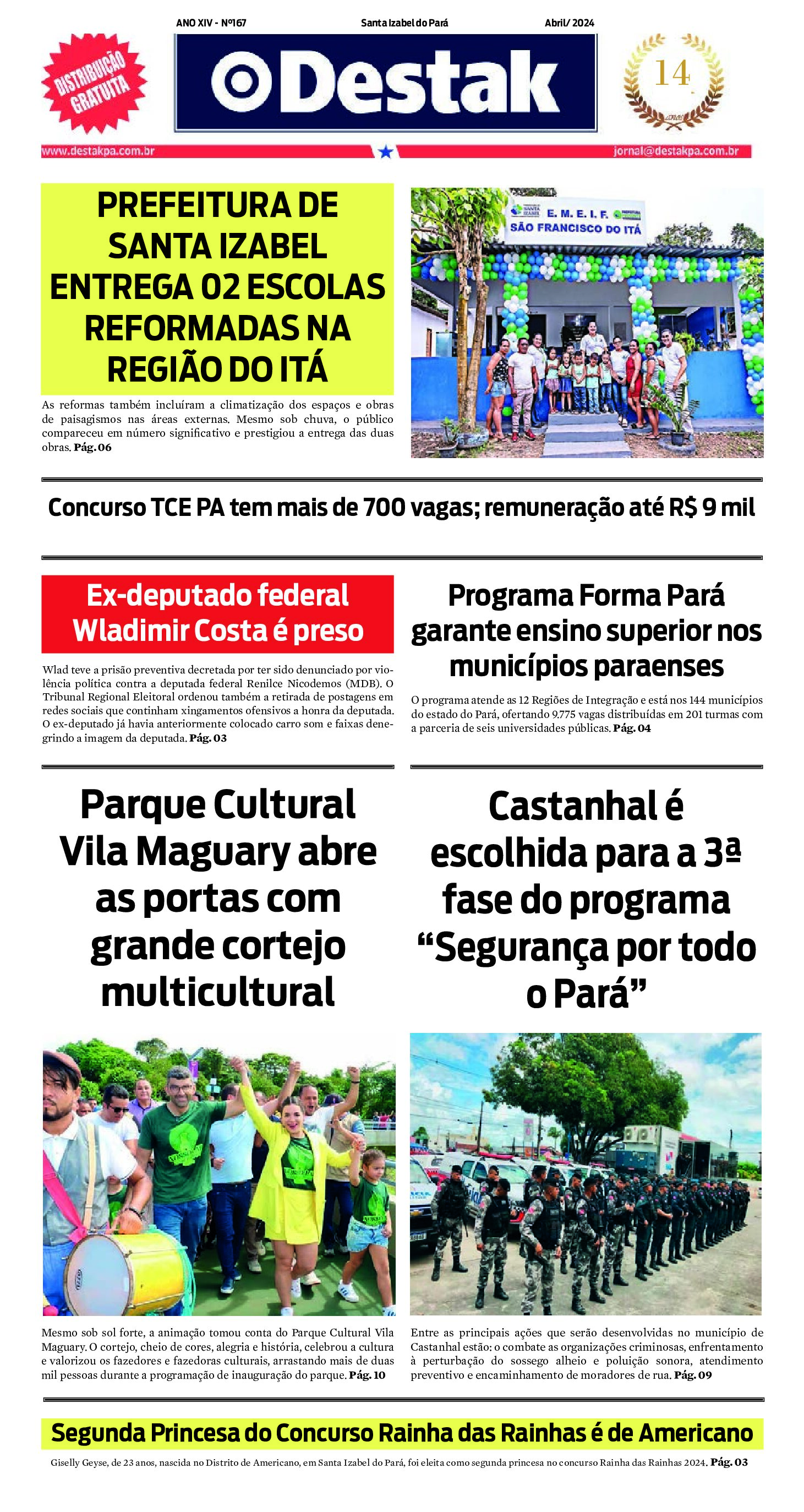 Edição Nº 167 — Abril/2024