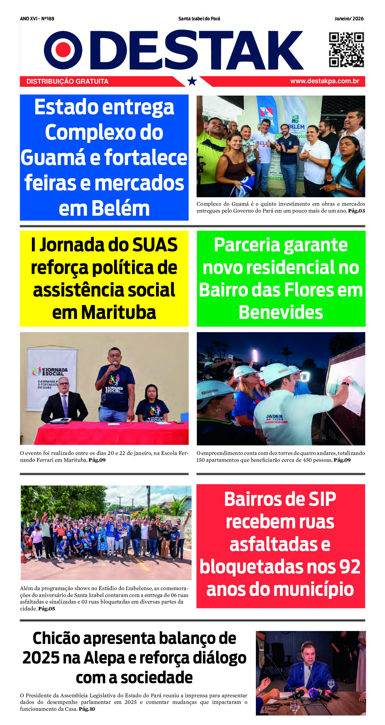 Edição Nº 188 — Janeiro/2026