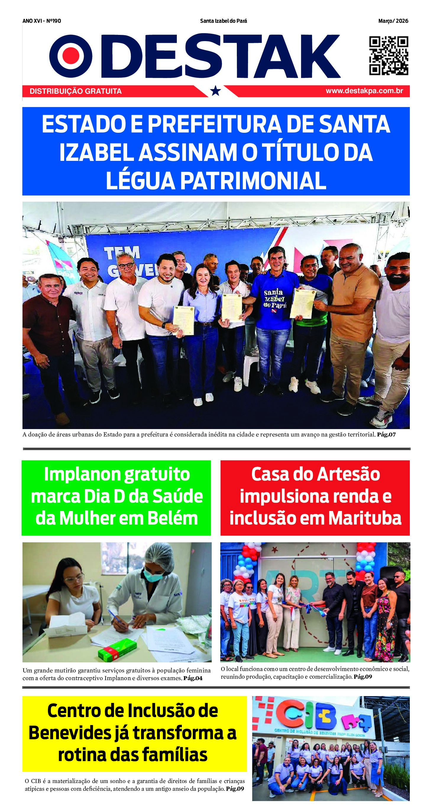 Edição Nº 190 — Março/2026